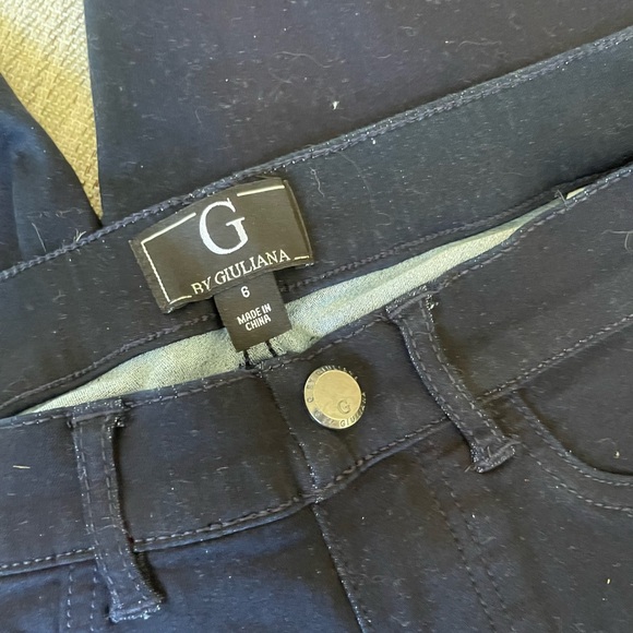 G By Giuliana “G Soft” Dark Denim Skinny Jeans - Picture 3 of 6
